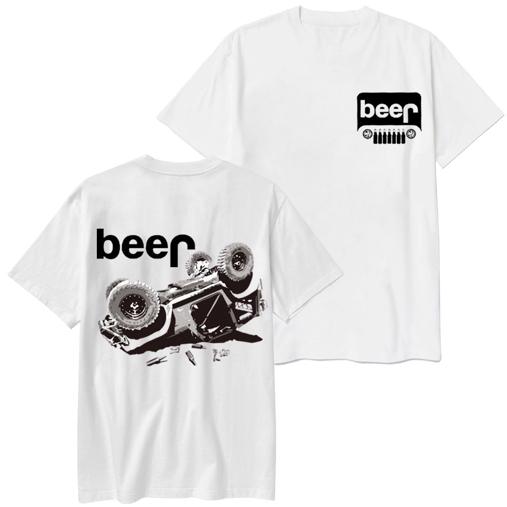 Funny Beer Overturn Jp Offroad Jp Grille T-Shirt