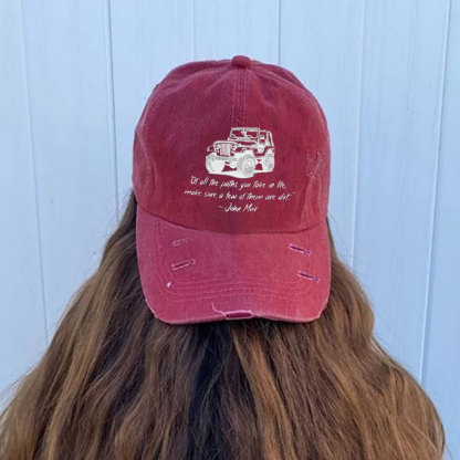Dirt Path John Muir Quote Jp Funny Baseball Cap
