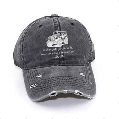 Dirt Path John Muir Quote Jp Funny Baseball Cap