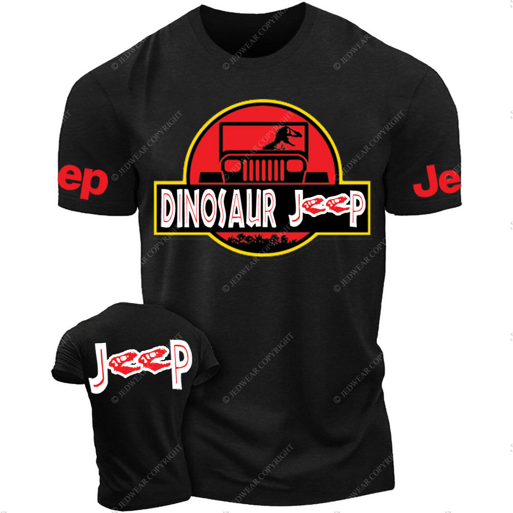 Dinosaur Jp Double Printed T-Shirt