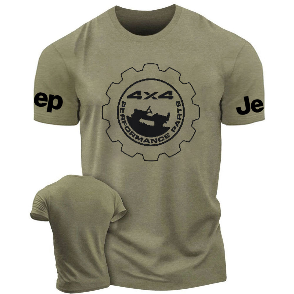 Jp Willys Circle 4x4 Performance Parts T-Shirt
