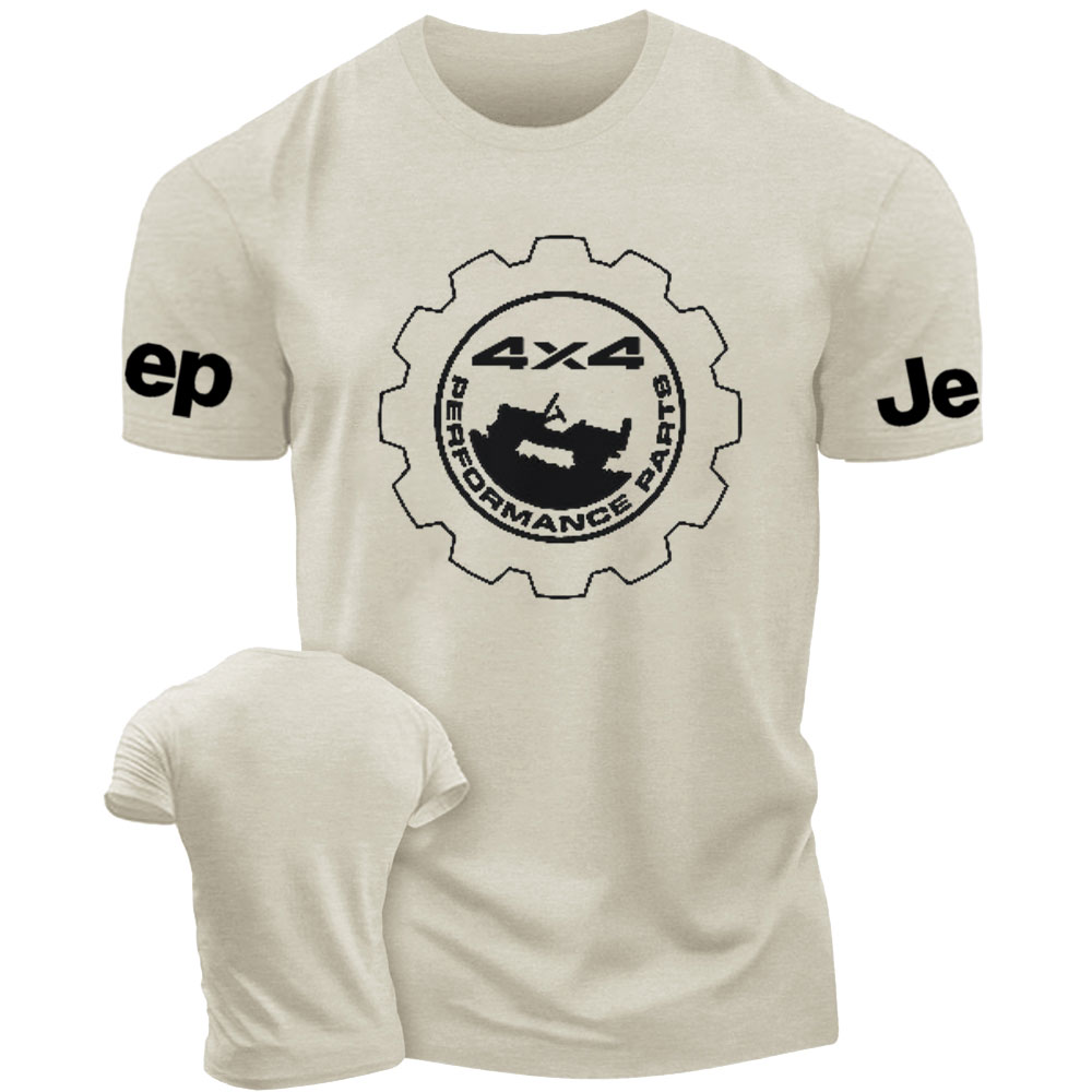 Jp Willys Circle 4x4 Performance Parts T-Shirt