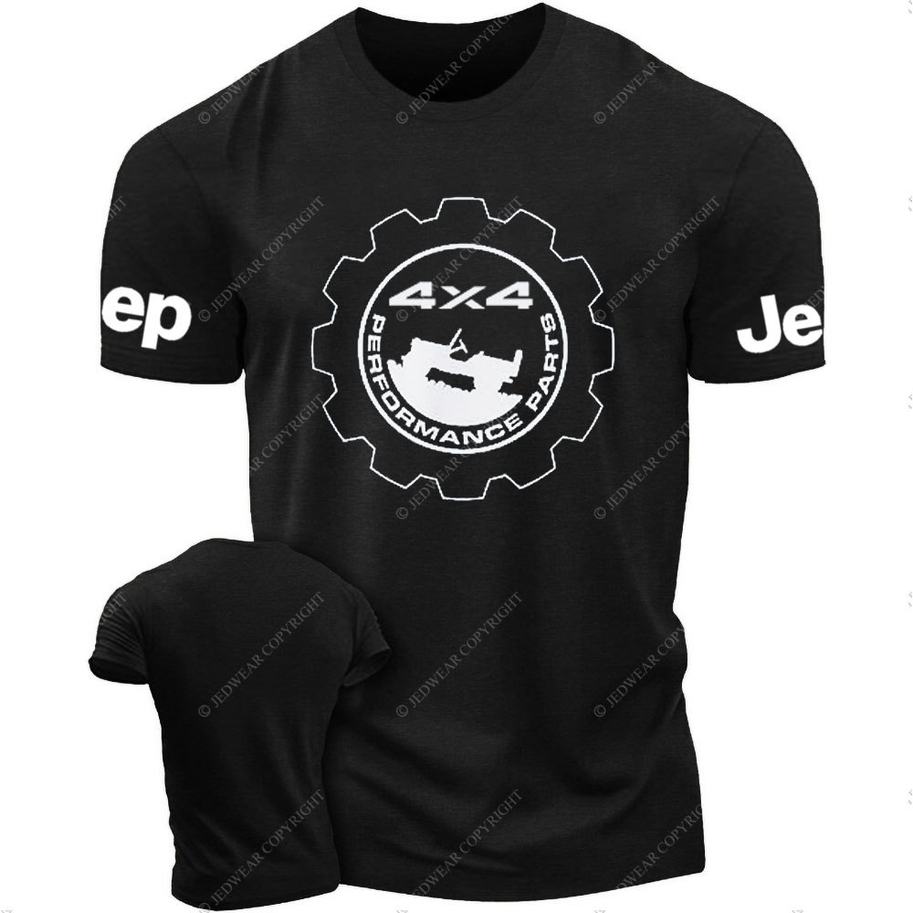 Jp Willys Circle 4x4 Performance Parts T-Shirt