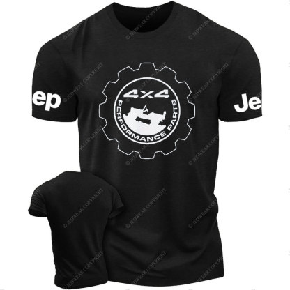 Jp Willys Circle 4x4 Performance Parts T-Shirt