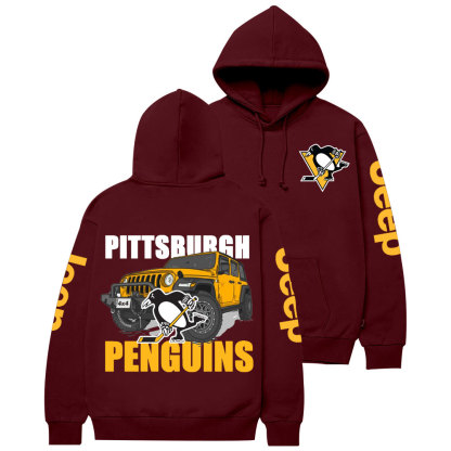 Pittsburgh Penguins Hockey Jp Casual Hoodie