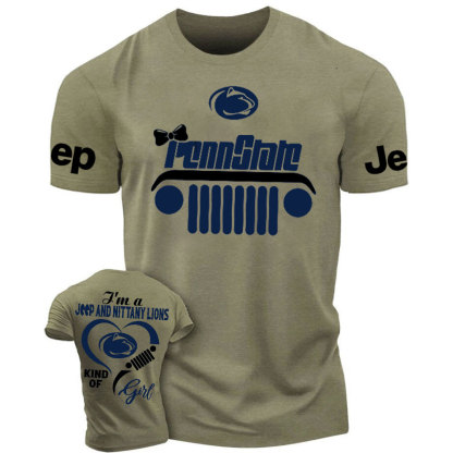 Penn State Nittany Lions Team Heart Jp Girl T-Shirt