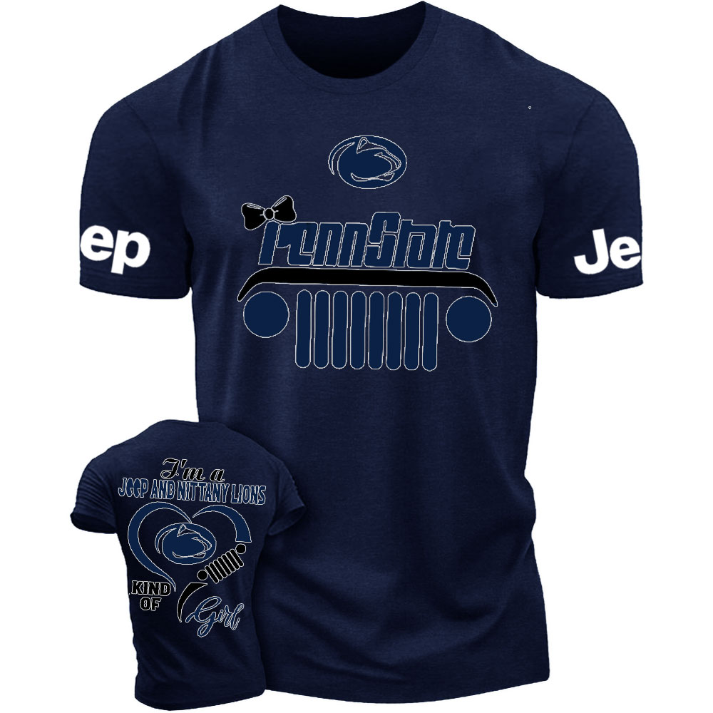 Penn State Nittany Lions Team Heart Jp Girl T-Shirt
