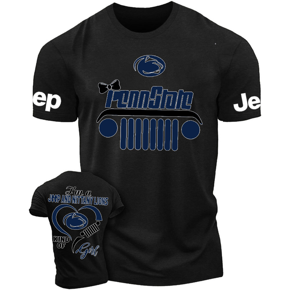 Penn State Nittany Lions Team Heart Jp Girl T-Shirt