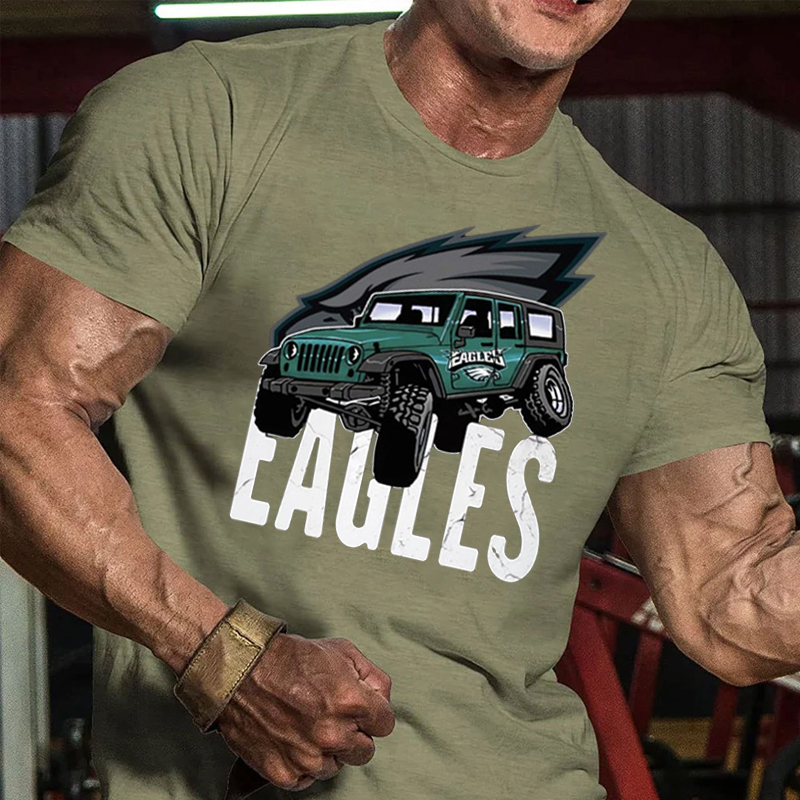 Philadelphia Eagles Jeep T-Shirt