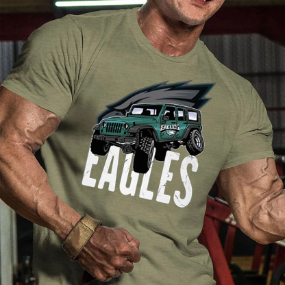 Philadelphia Eagles Jeep T-Shirt