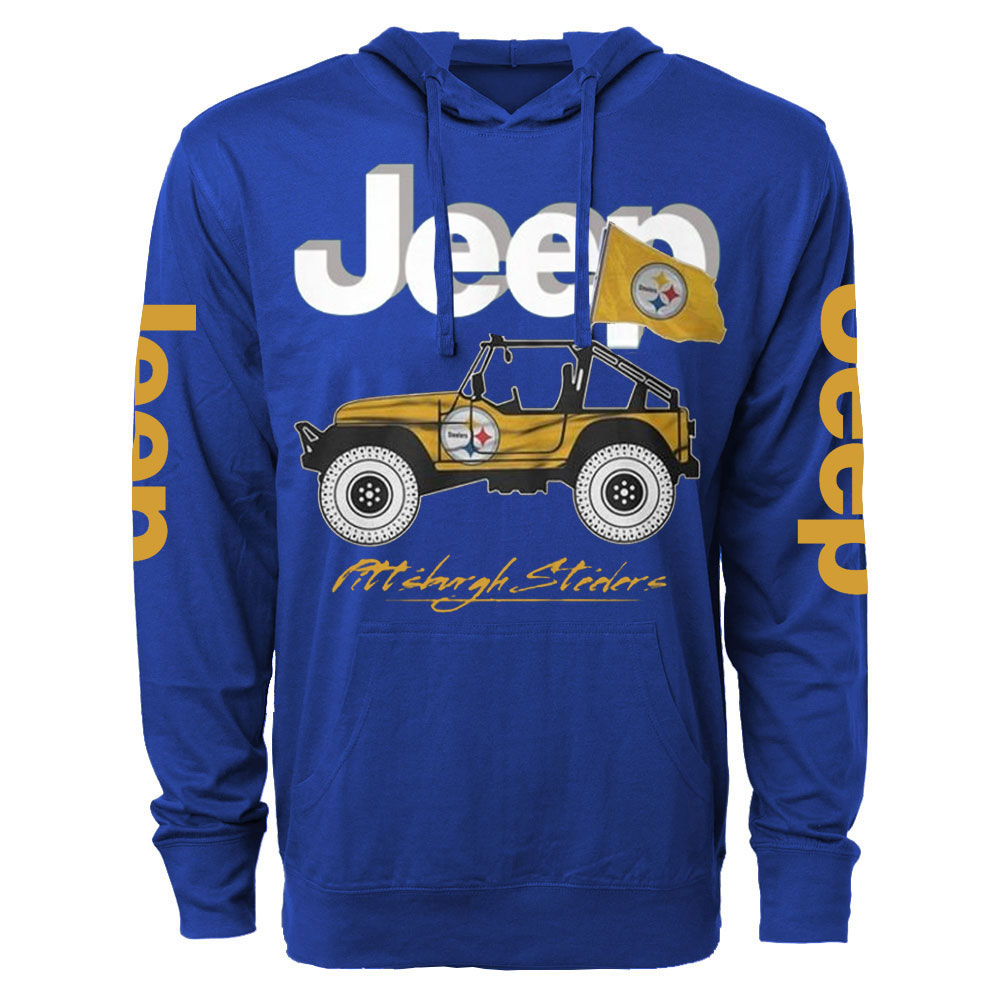 Pittsburgh Steelers Team Jp Oversized Lightweight Hoodie