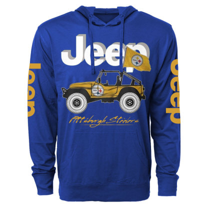 Pittsburgh Steelers Team Jp Oversized Lightweight Hoodie