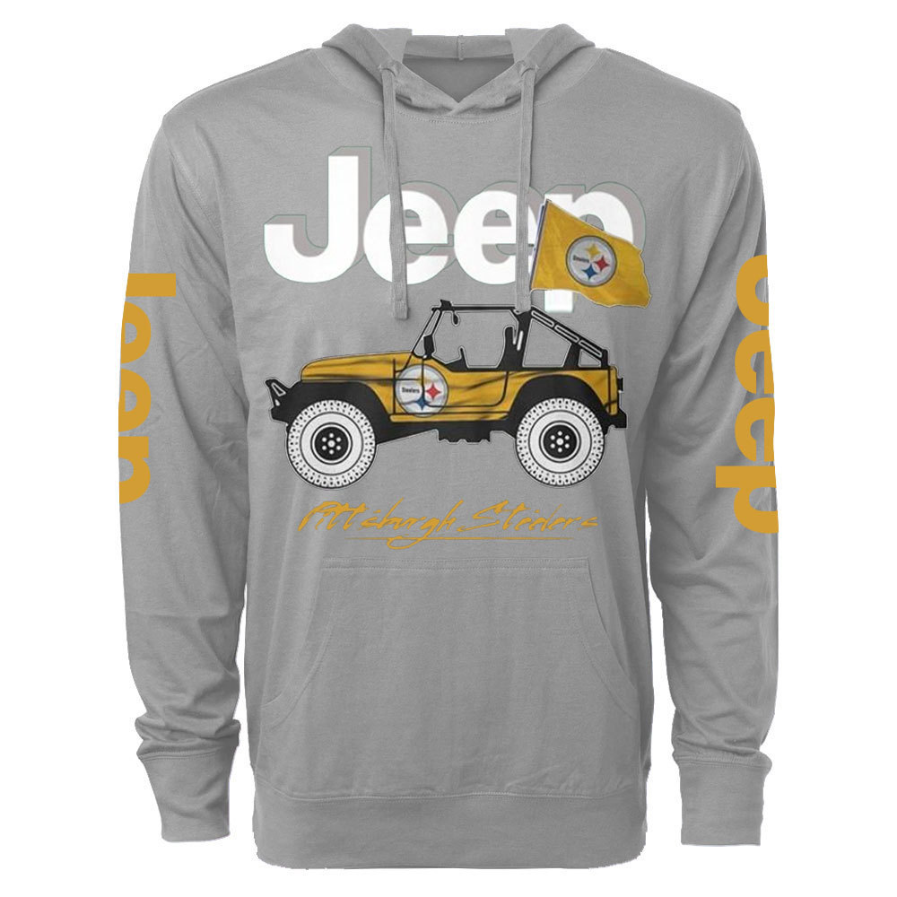 Pittsburgh Steelers Team Jp Oversized Lightweight Hoodie