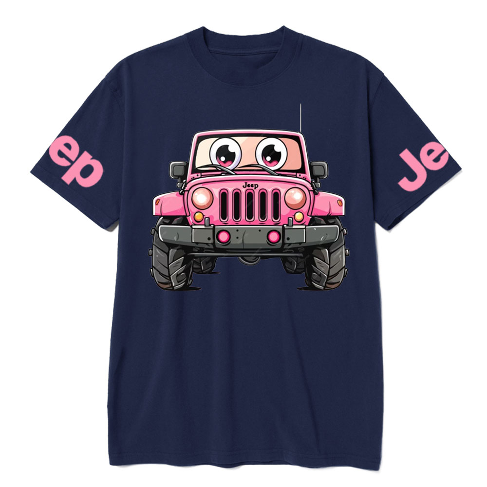 Pink Jp Car Breast Cancer Awareness T-Shirt