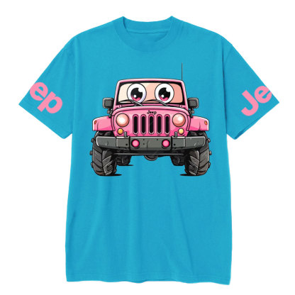 Pink Jp Car Breast Cancer Awareness T-Shirt