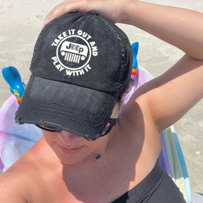 Take it Out and Play with it JP Summer Baseball Cap