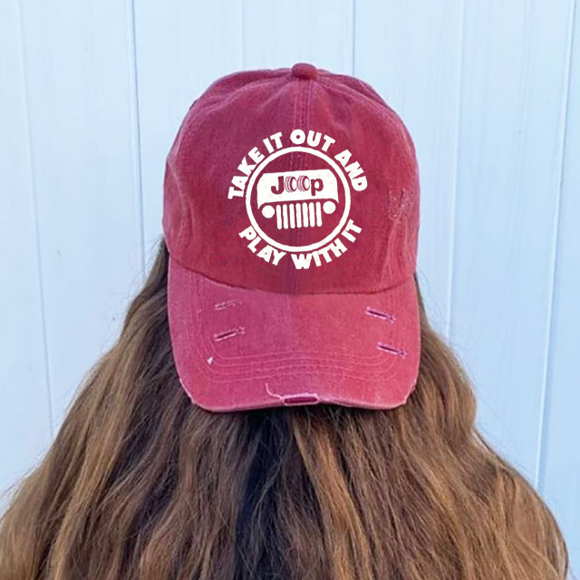 Take it Out and Play with it JP Summer Baseball Cap
