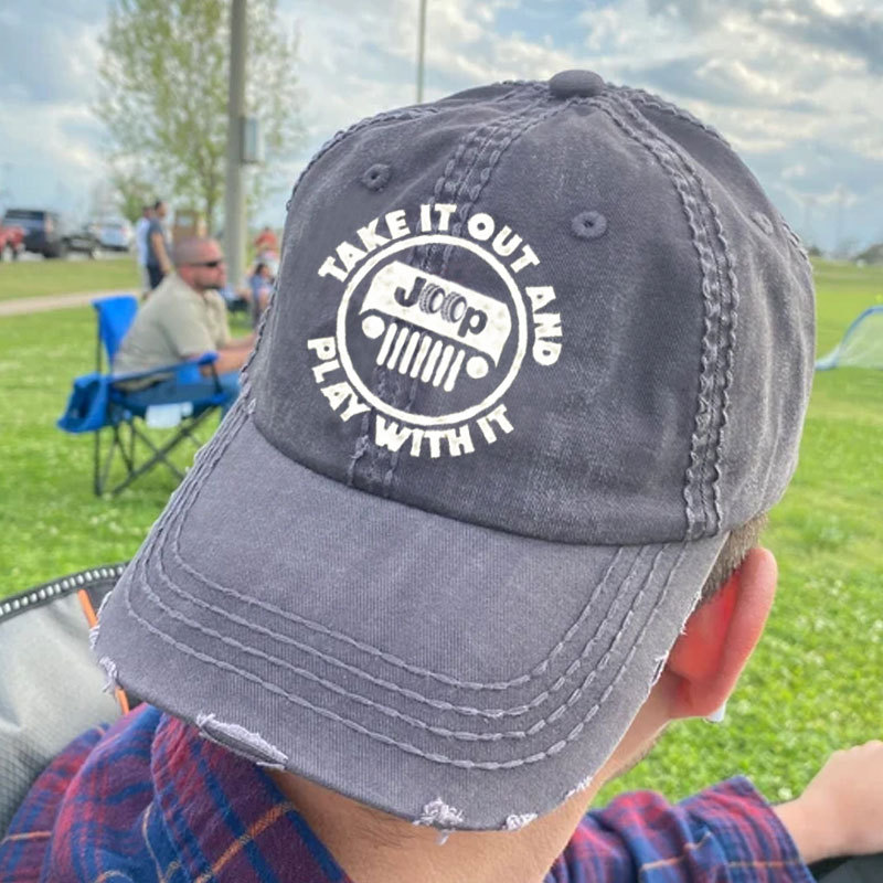 Take it Out and Play with it JP Summer Baseball Cap