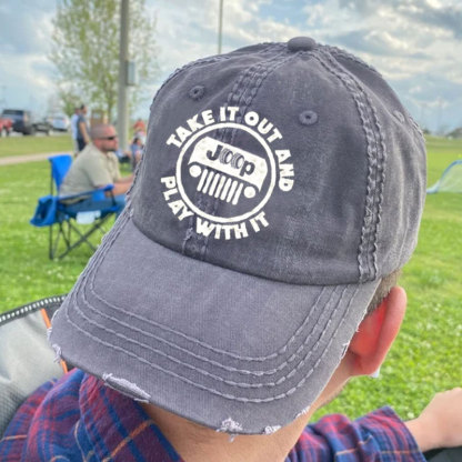 Take it Out and Play with it JP Summer Baseball Cap