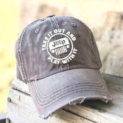Take it Out and Play with it JP Summer Baseball Cap