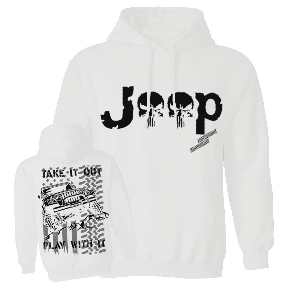 Jp American Flag Take It Out and Play With It Men Casual Hoodie