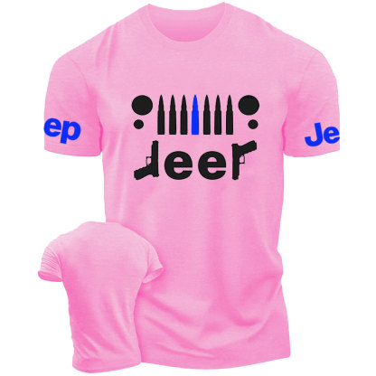 Police Equipment Car Jp Blue Design T-Shirt