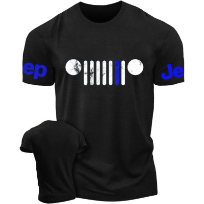 Jp Grille Police Blue Line T-Shirt