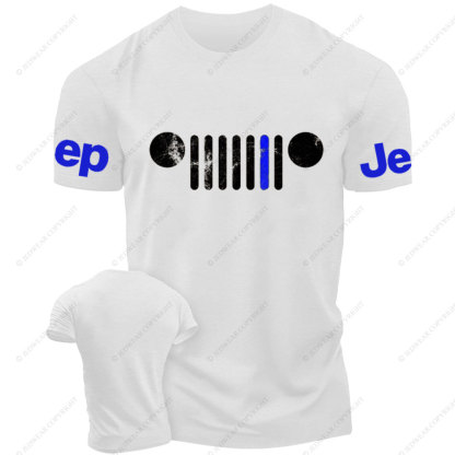 Jp Grille Police Blue Line T-Shirt