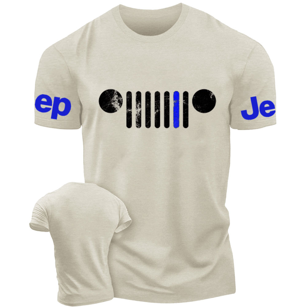 Jp Grille Police Blue Line T-Shirt
