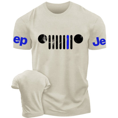 Jp Grille Police Blue Line T-Shirt