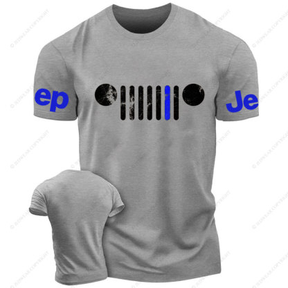 Jp Grille Police Blue Line T-Shirt
