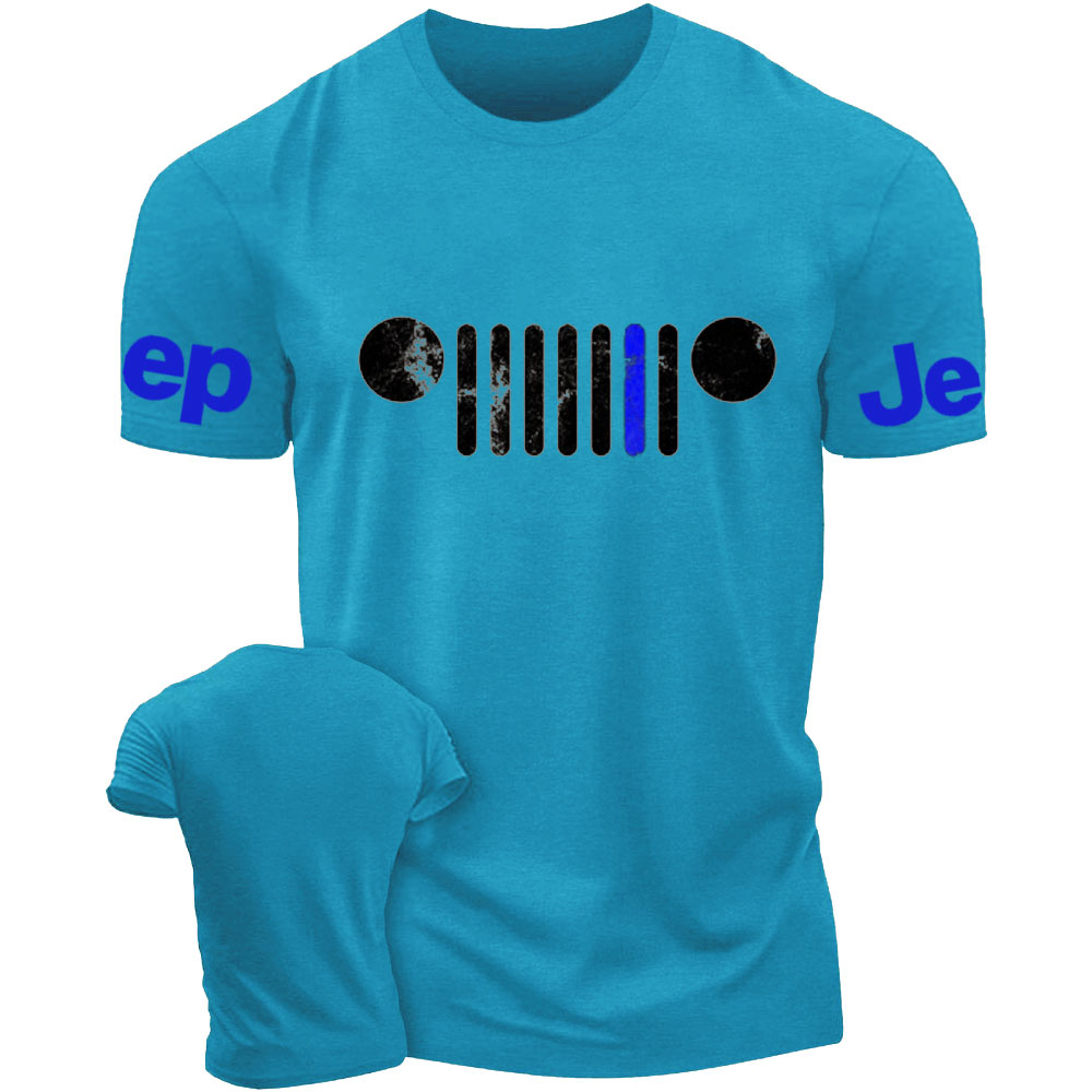 Jp Grille Police Blue Line T-Shirt