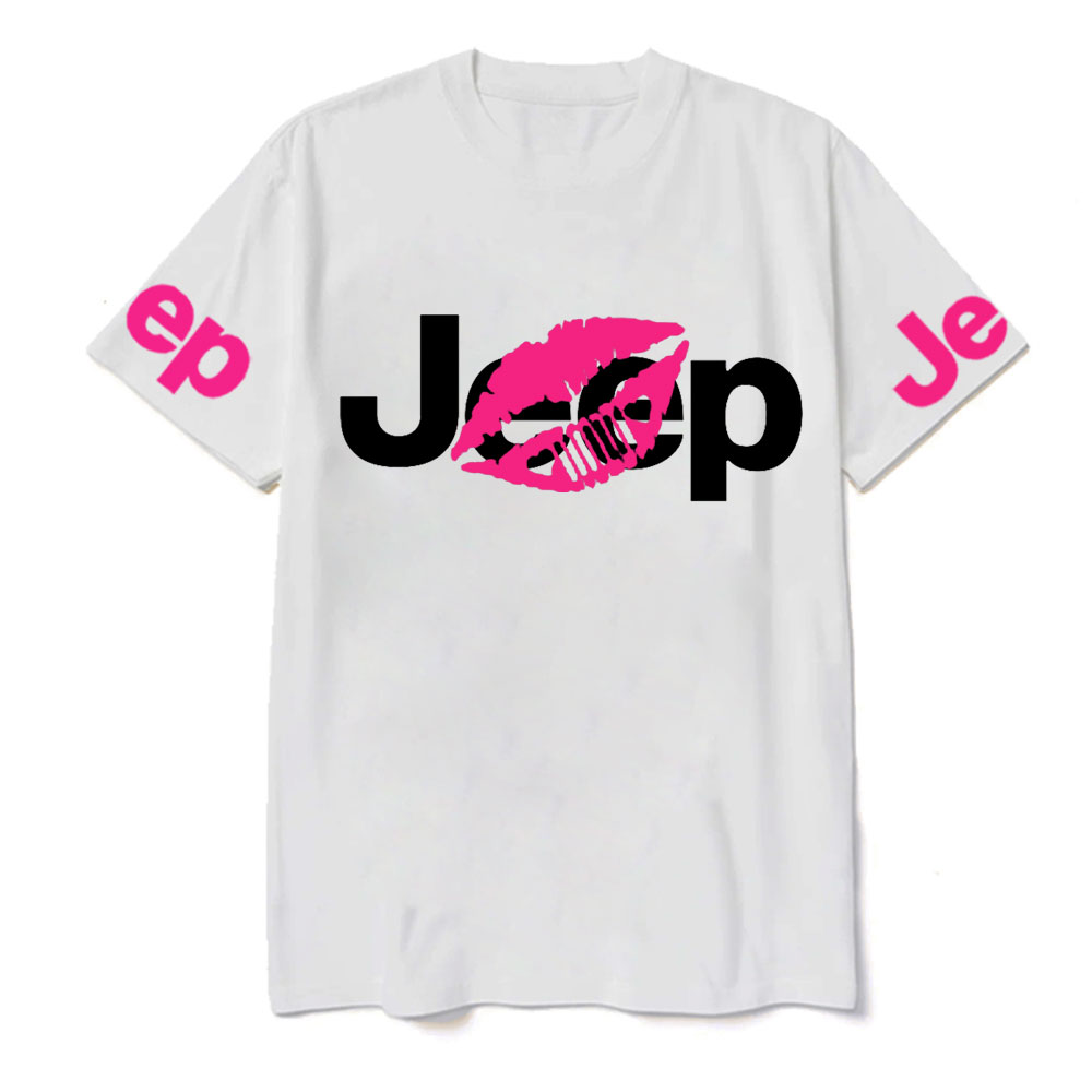 Jp Girl Lip Print T-Shirt