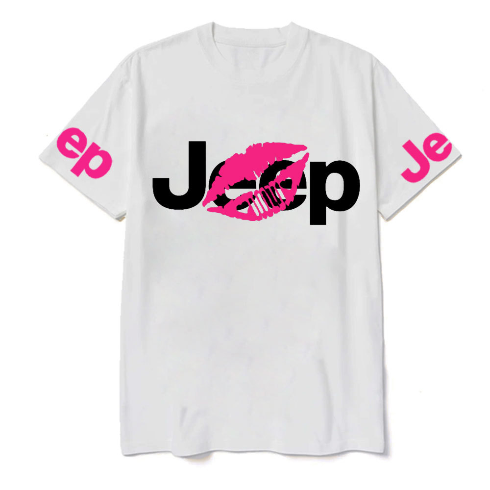Jp Girl Lip Print T-Shirt