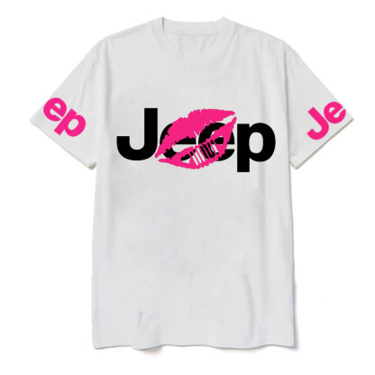 Jp Girl Lip Print T-Shirt