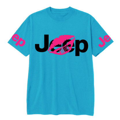 Jp Girl Lip Print T-Shirt