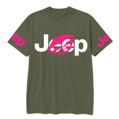 Jp Girl Lip Print T-Shirt