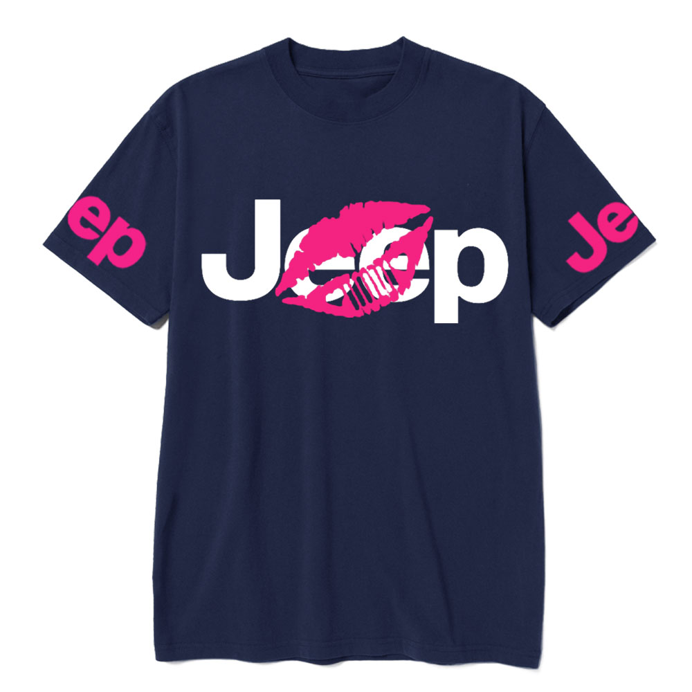 Jp Girl Lip Print T-Shirt
