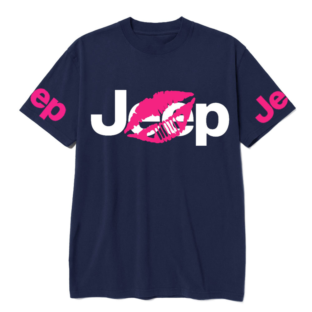 Jp Girl Lip Print T-Shirt