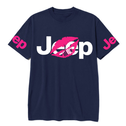 Jp Girl Lip Print T-Shirt