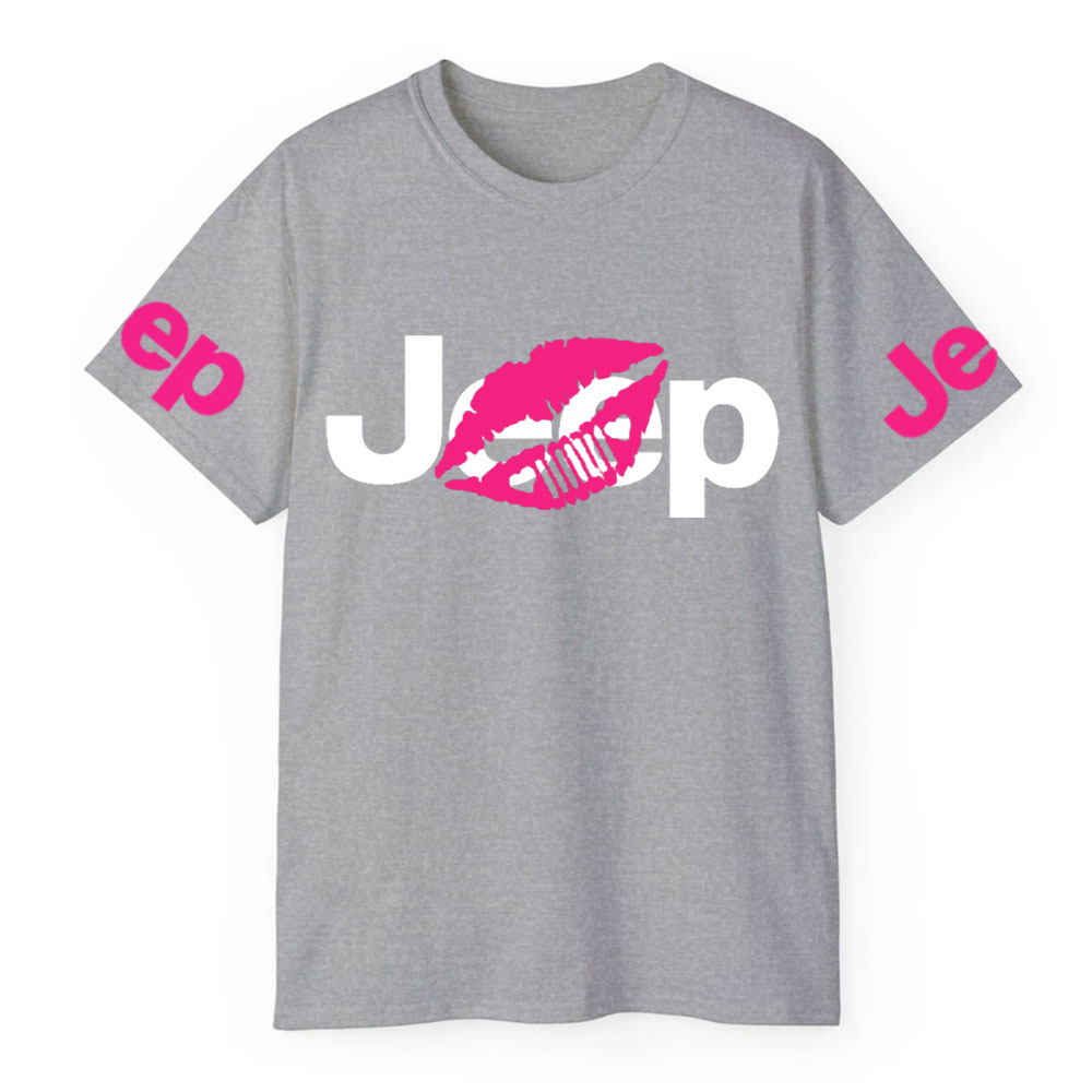 Jp Girl Lip Print T-Shirt