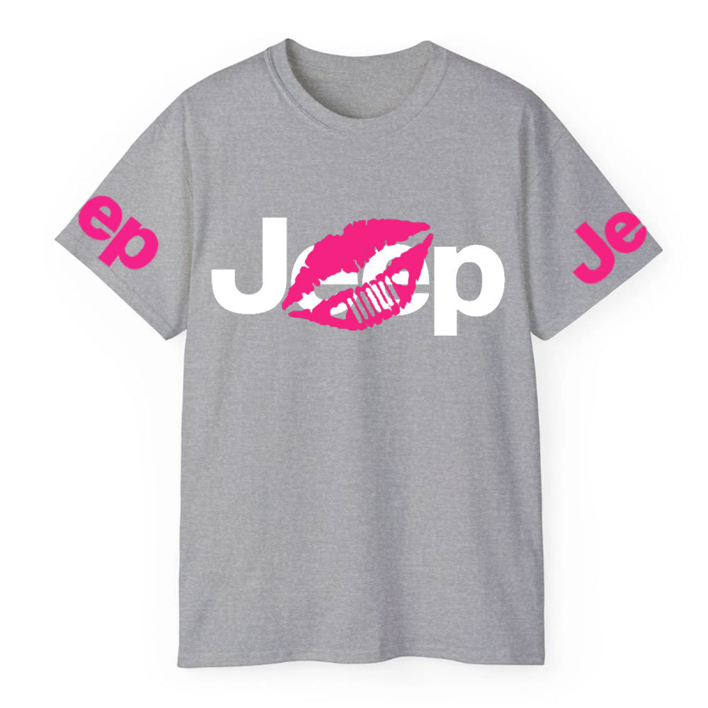 Jp Girl Lip Print T-Shirt