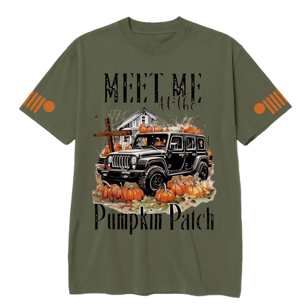 Jp Meet Me at the Pumpkin Patch Halloween T-shirt