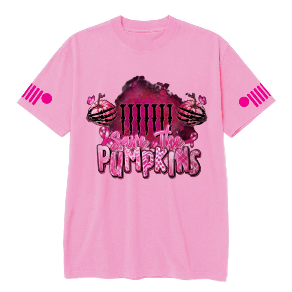 Save The Pumpkin Breast Cancer Awareness Jp T-shirt