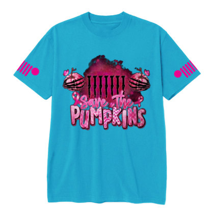 Save The Pumpkin Breast Cancer Awareness Jp T-shirt