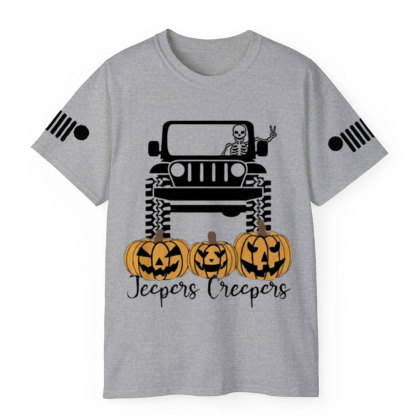 Halloween Jpers Creepers Family Pumpkin Skeleton Jp T-Shirt