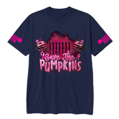 Save The Pumpkin Breast Cancer Awareness Jp T-shirt