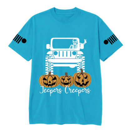 Halloween Jpers Creepers Family Pumpkin Skeleton Jp T-Shirt