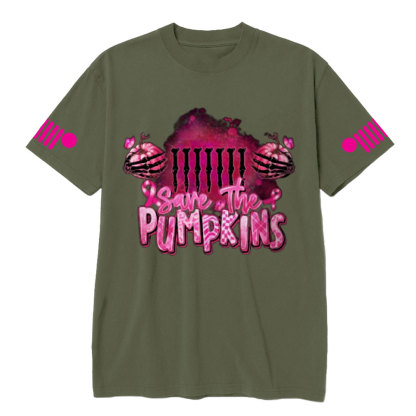 Save The Pumpkin Breast Cancer Awareness Jp T-shirt