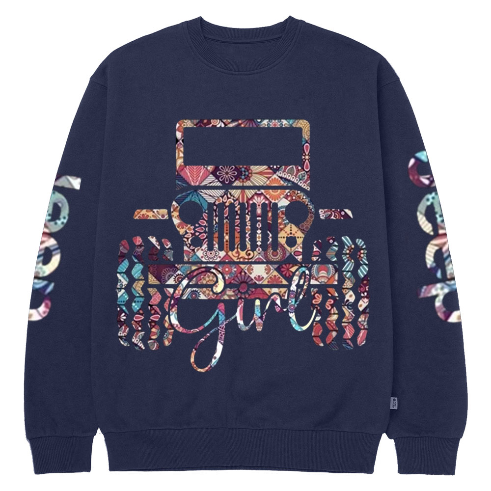 Quilt Patterns Jp Girl  Love Sewing Crew Neck Sweatshirt